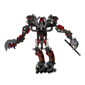 Lego Bionicle 8593 Makuta Action Figure Building Toy Weapons Incomplete?
